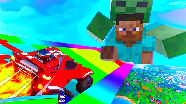 🧱 HELP TO SAVE STEEVE MEGA RAMP XXL 🚀