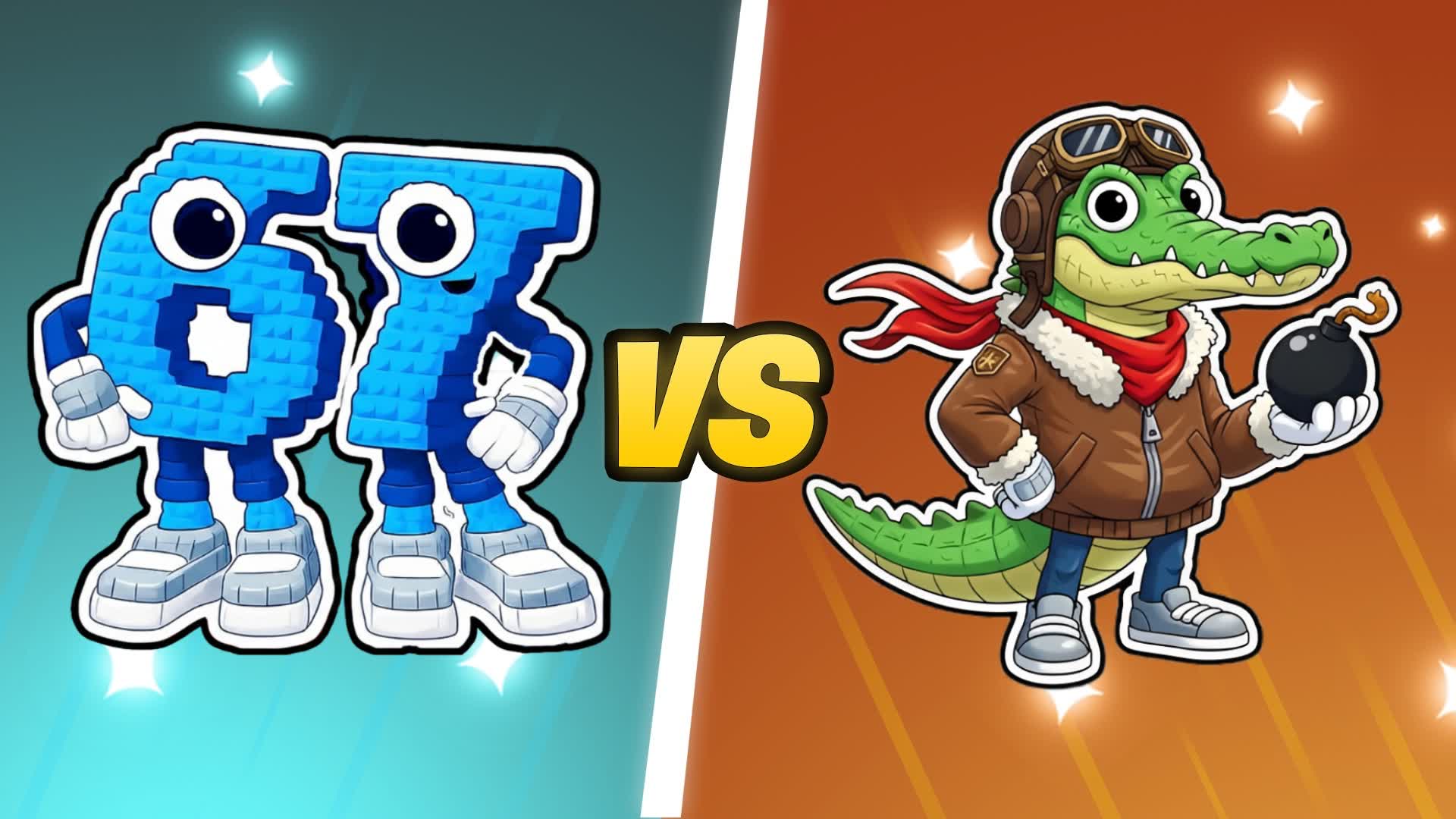 CRAZY RED VS BLUE 67 ZB🔴🔵