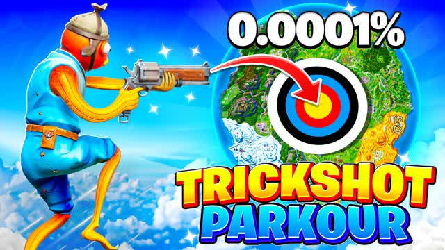 ⭐️INSANE TRICKSHOT PARKOUR🎯(100 LEVELS)