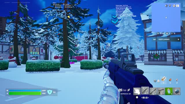 Capture 1 – Winter wonderland King of the Hill
