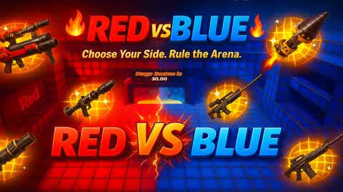 RED 🔴 RED VS BLUE    🔵BLUE