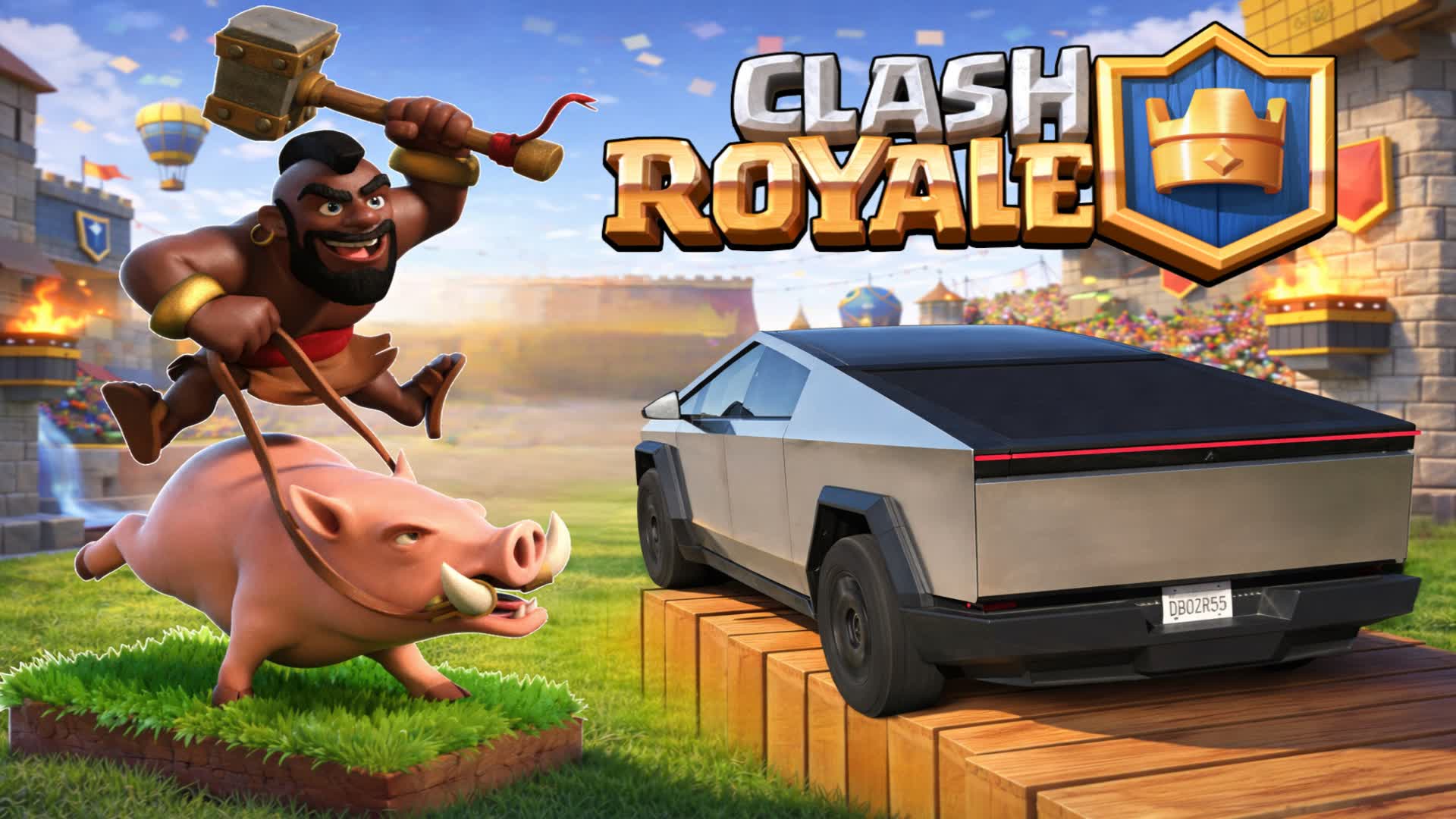 CLASH ROYALE RACING