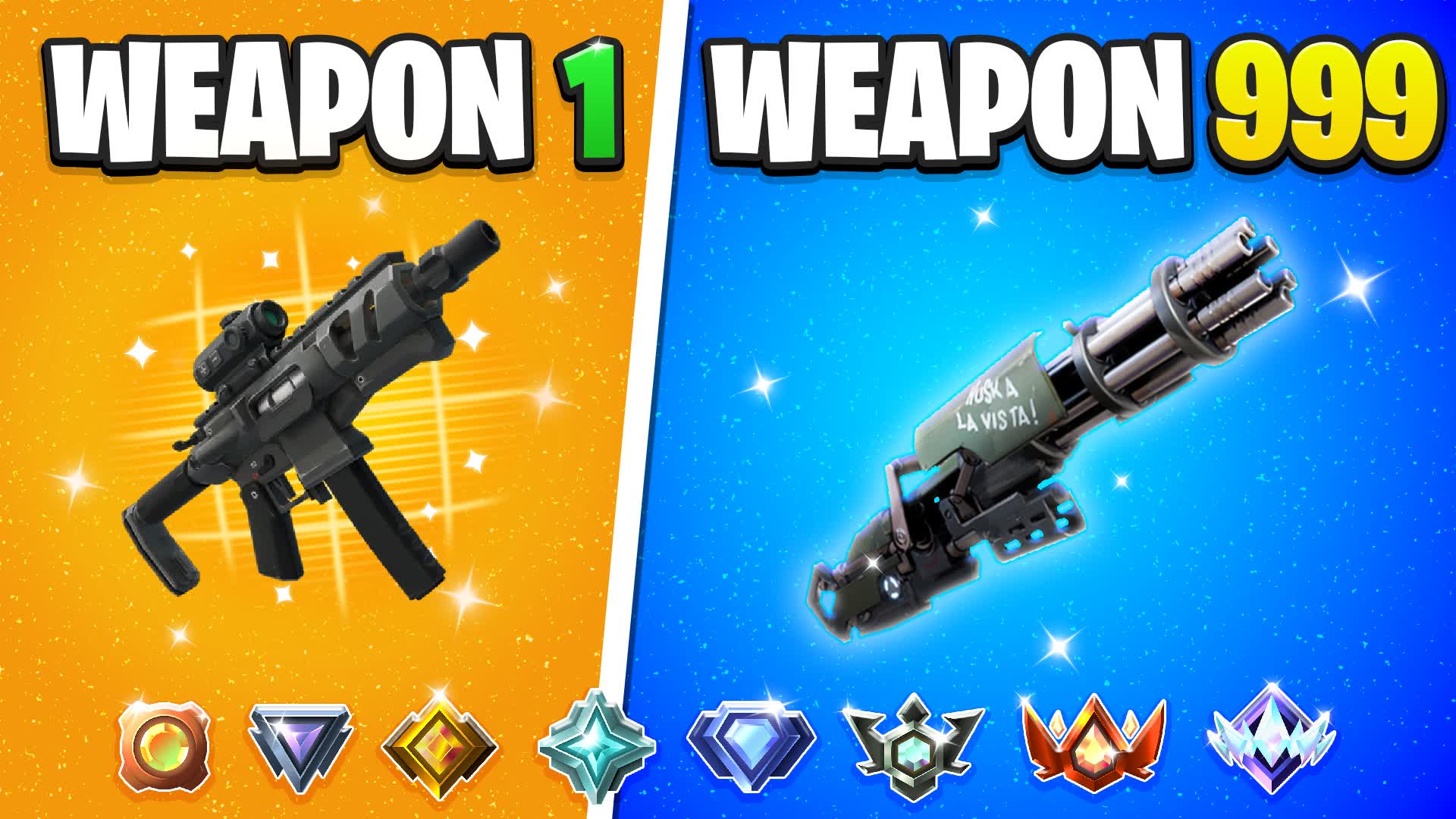 TILTED TOWERS ONE SHOT GUNGAME