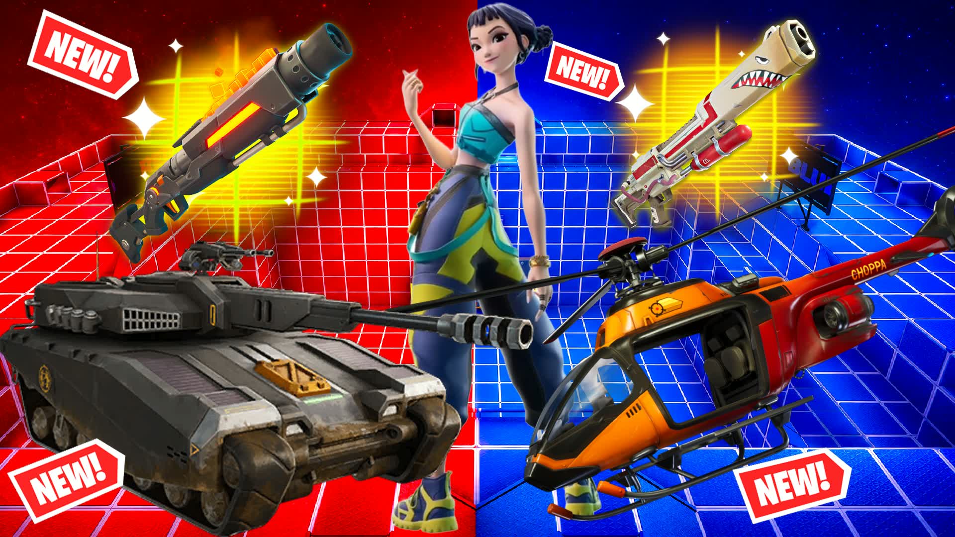 DIG RED VS BLUE KPOP