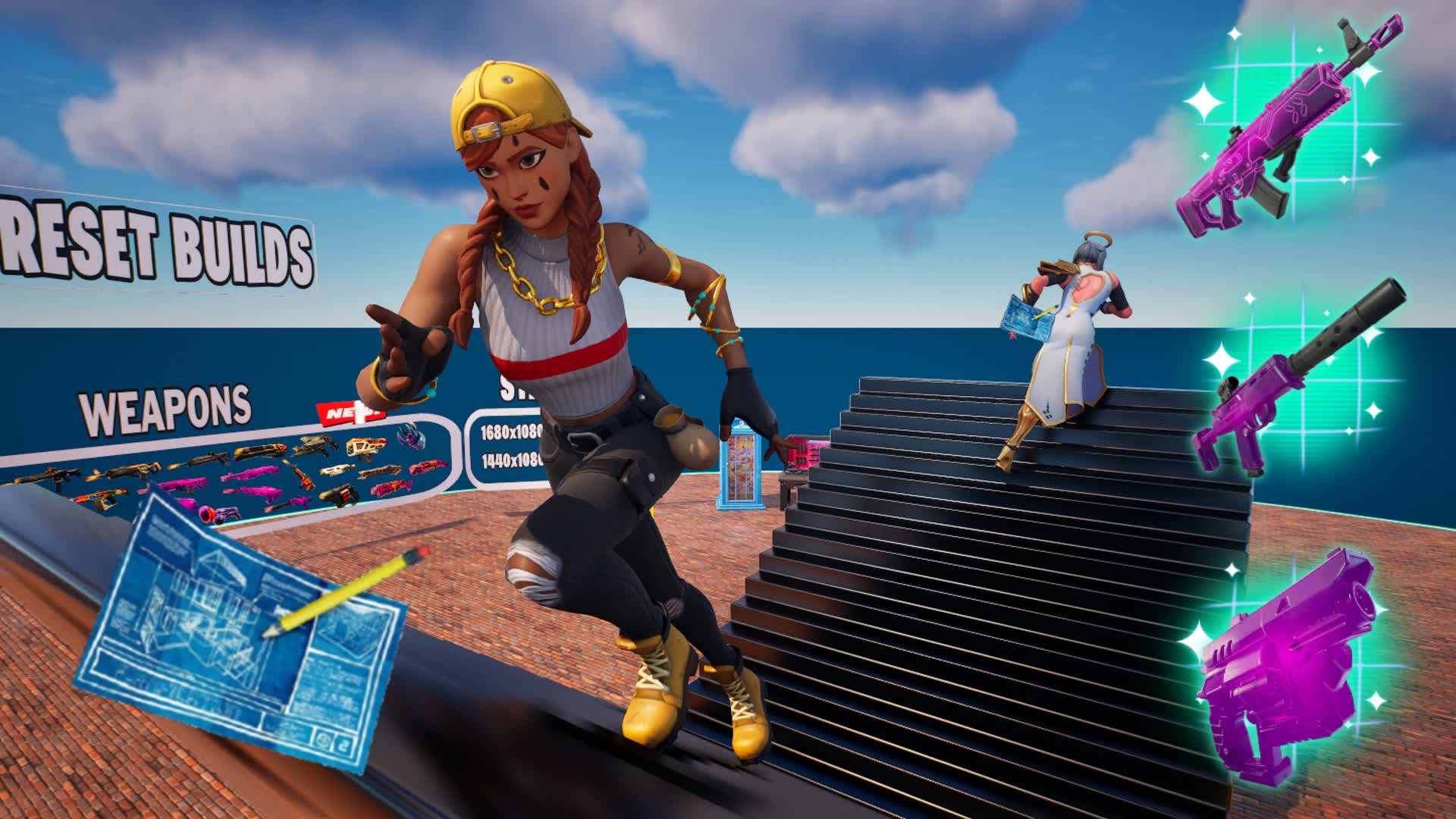 1V1 BUILD FIGHTS PRO