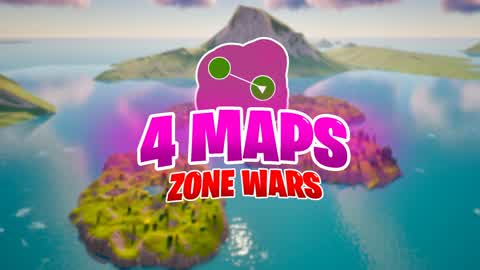 4 MAPS ZONE WARS🗺️