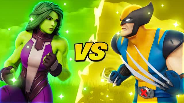 Giant Green VS Yellow - Heroes