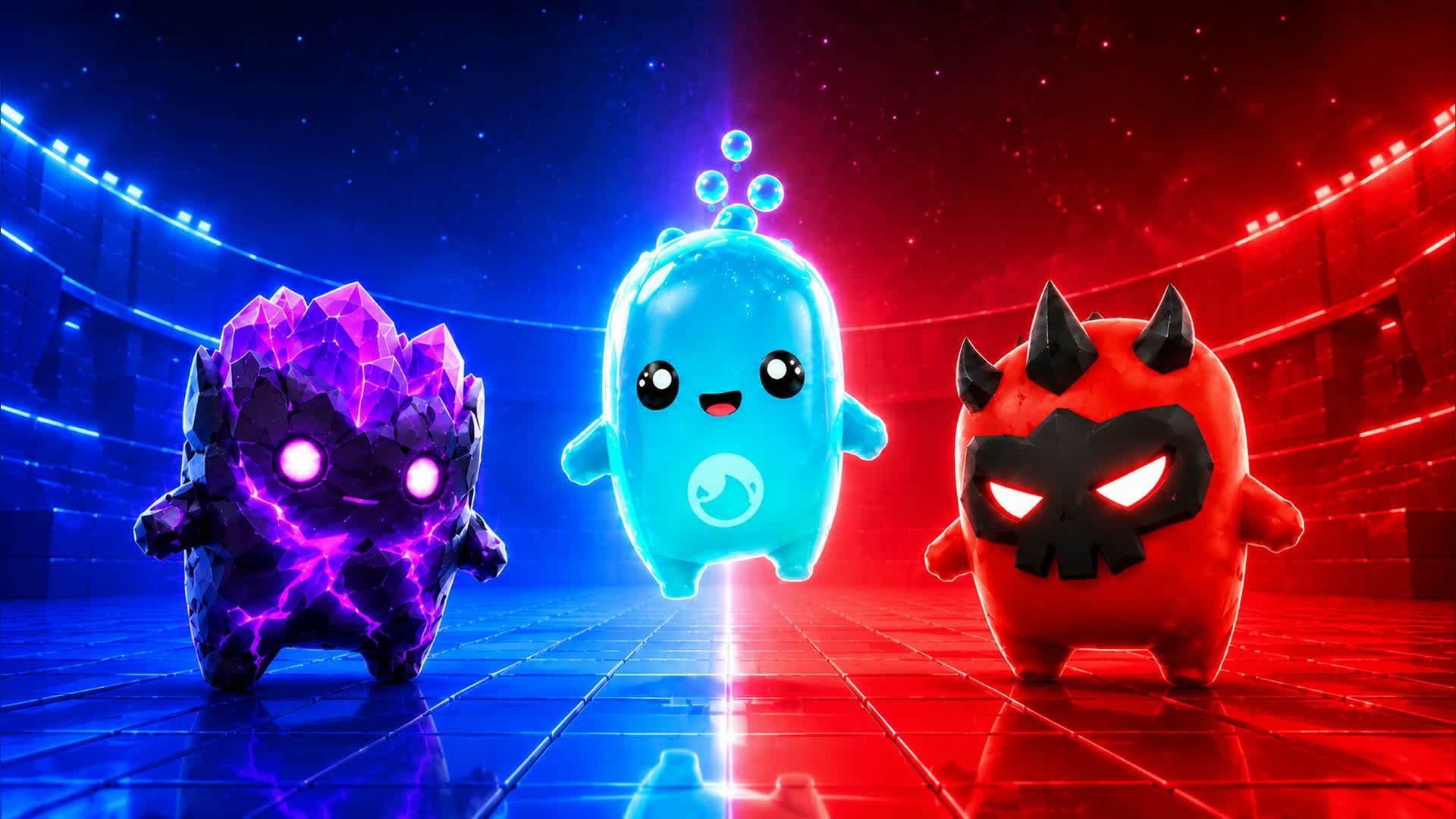 RED VS BLUE SHATTER MODE 🔴🔵