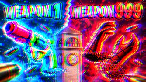 🌴NEW! GUN GAME AND DRIVING CARS🚗