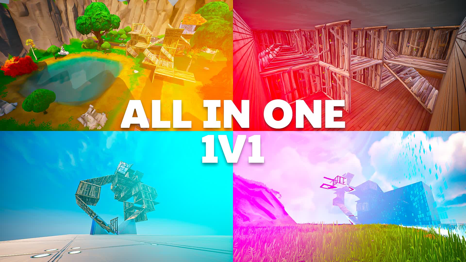 ALL IN ONE 1V1 6364-1299-8949 by artskill - フォートナイト