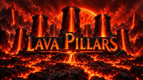 Lava pillars