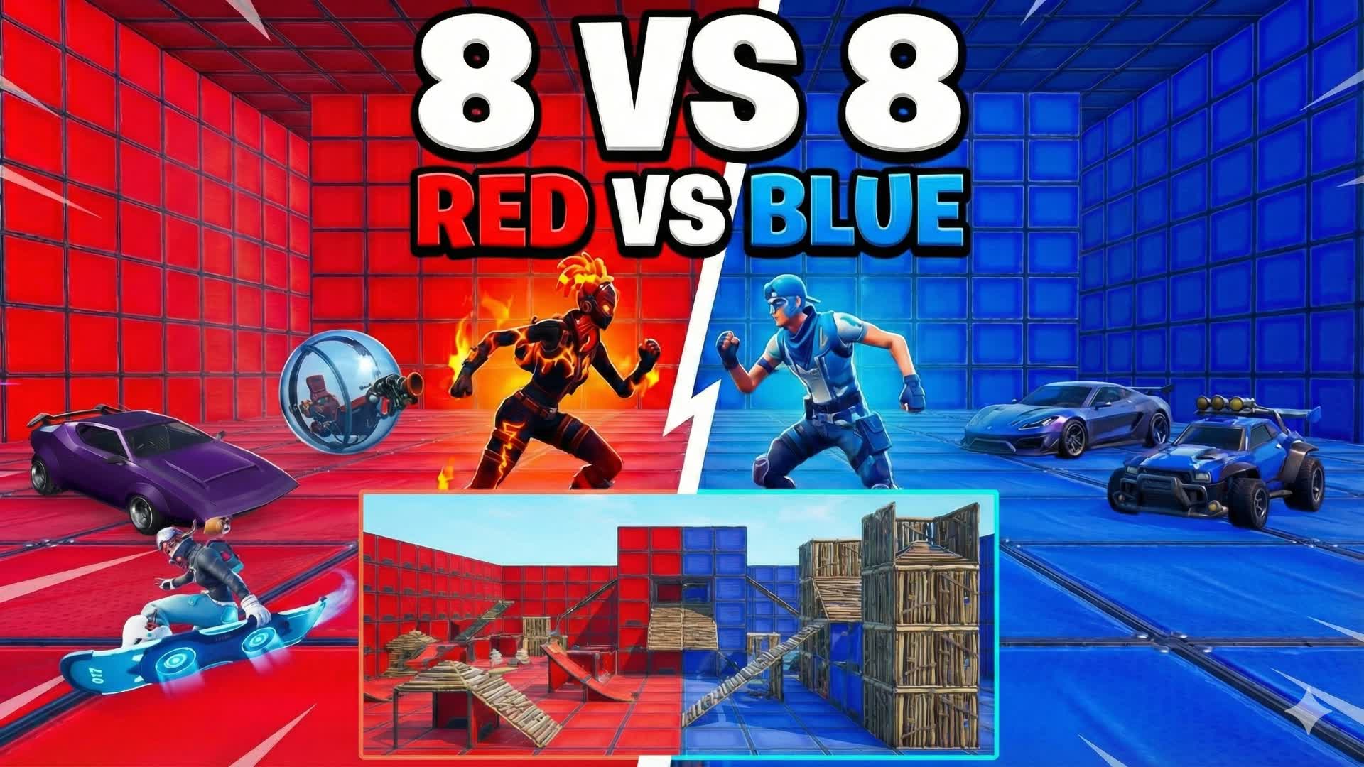 RED VS BLUE: ALL OUT WAR 8VS8