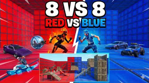 RED VS BLUE: ALL OUT WAR 8VS8