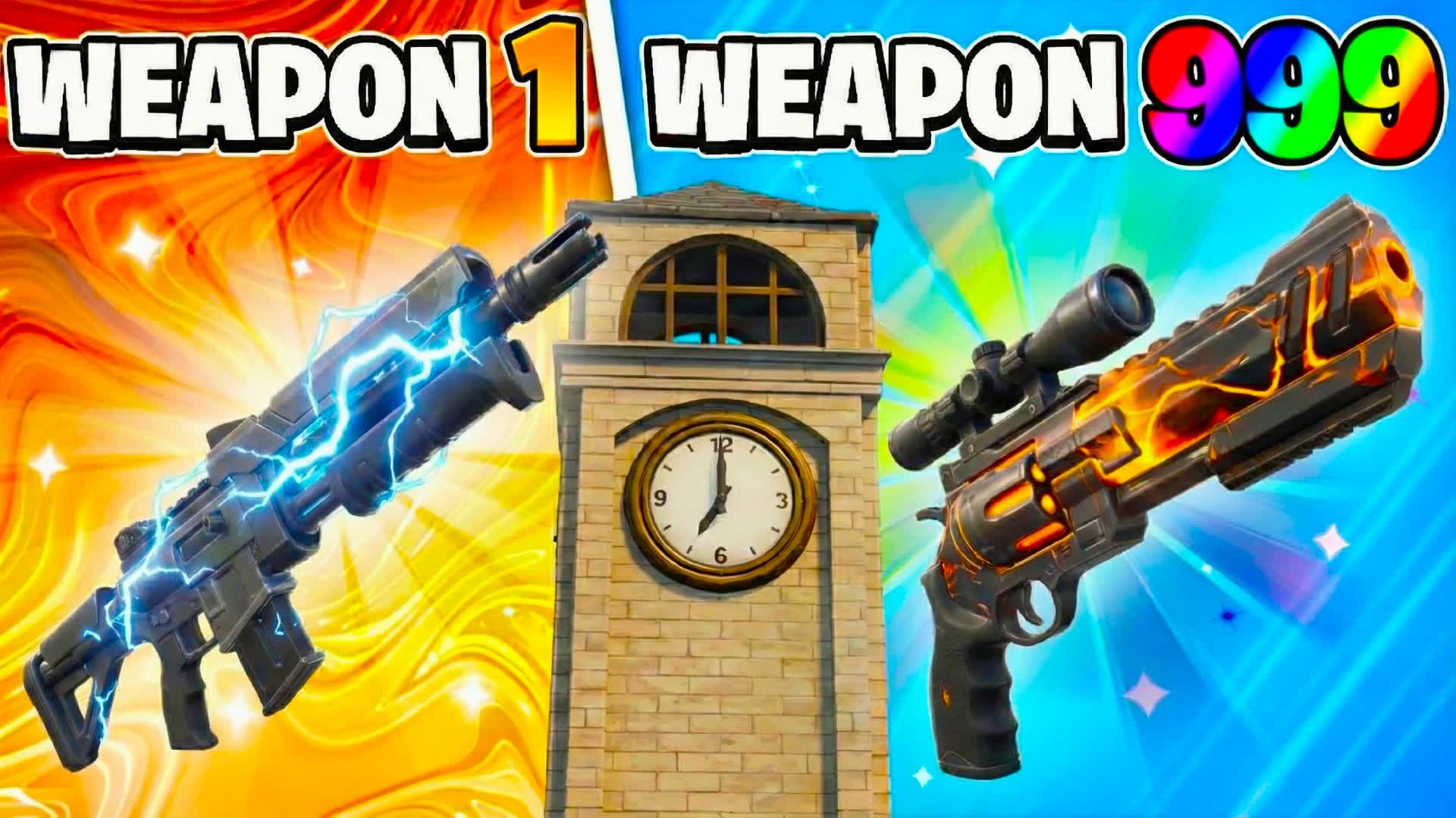 ⭐ GUN GAME 🔫 TILTED TOWERS FUN