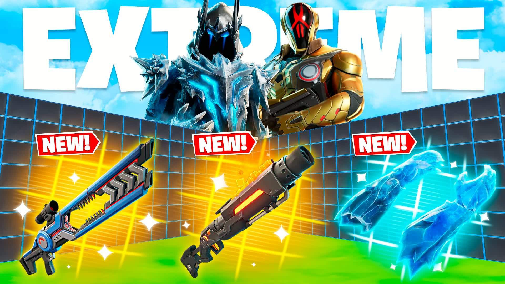 エクストリーム 1v1 FFA - 全ての銃 & ライド