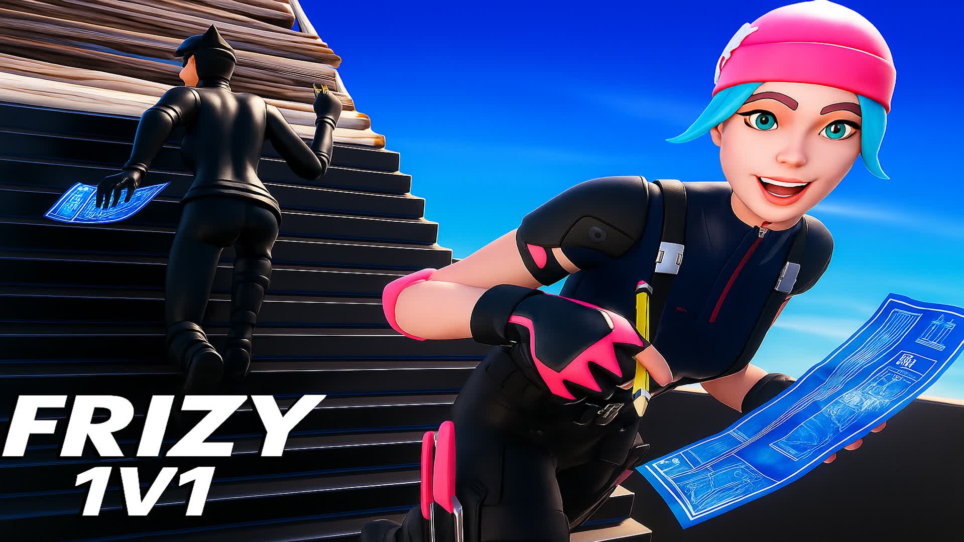 1v1 Build Fight [Frizy X F12]