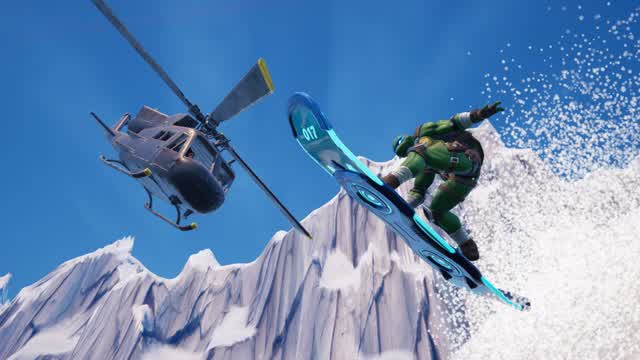 TURTLES XTREME SNOWBOARD CHALLENGE