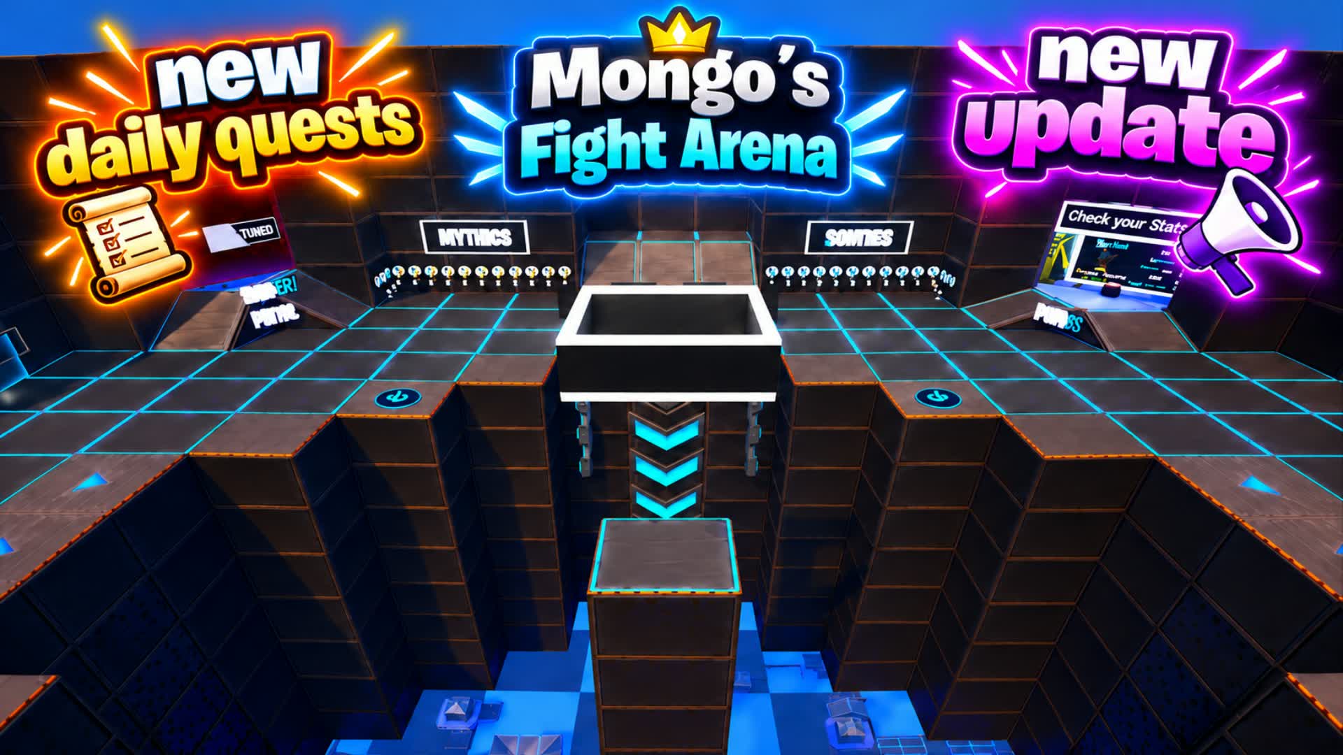 Mongo´s Fight Arena — Fortnite island 0672-3240-5703 by neviivlr