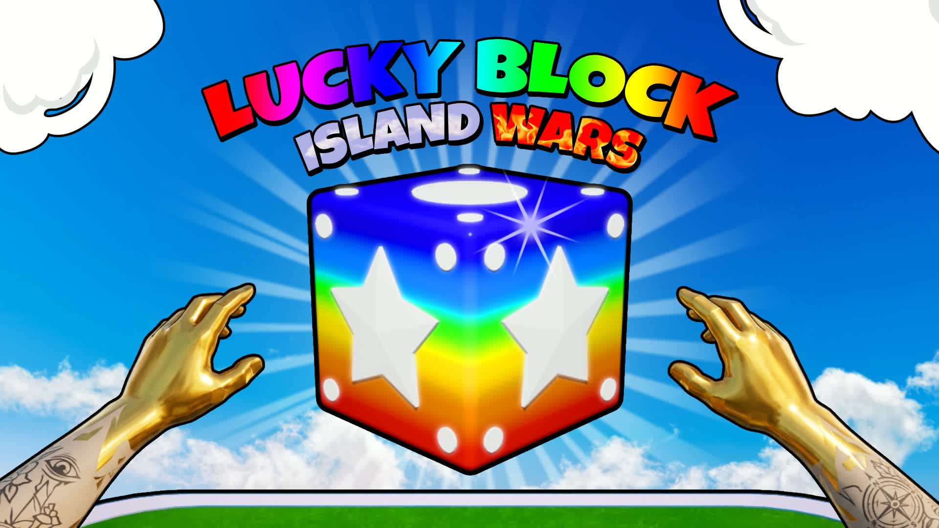 LUCKY BLOCK ISLAND WARS ⭐