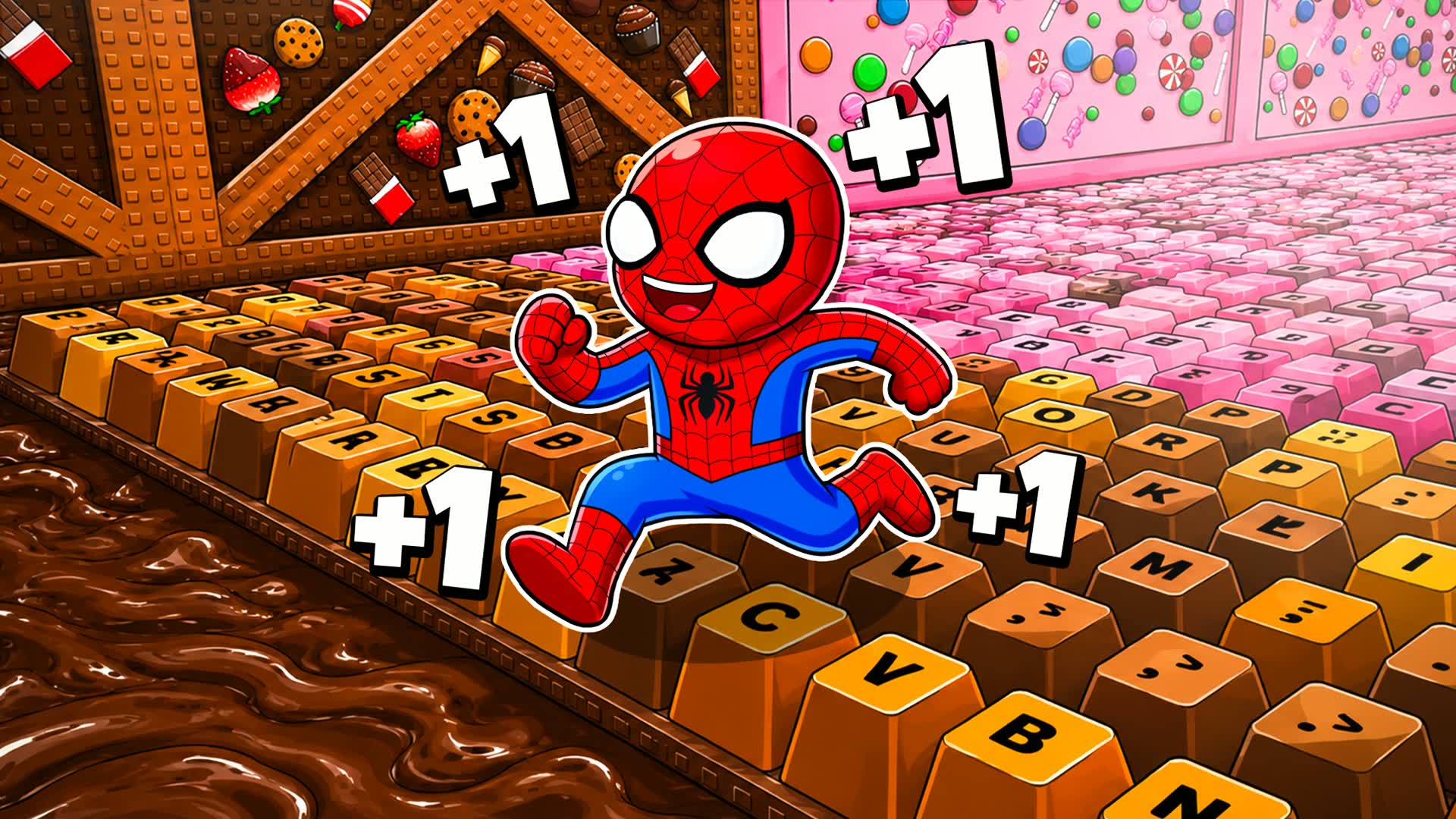 +1 Speed Keyboard Escape [ Candy ]⚡