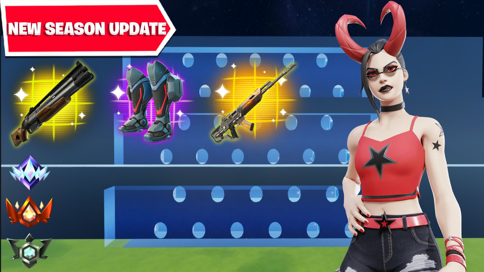 32 Player Zone Wars - Ranked [LightBot]