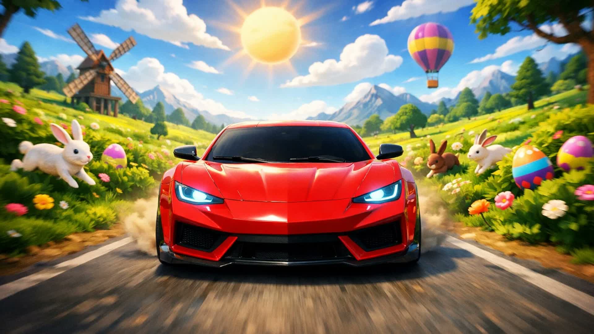 イースタードライブ🌄🐇