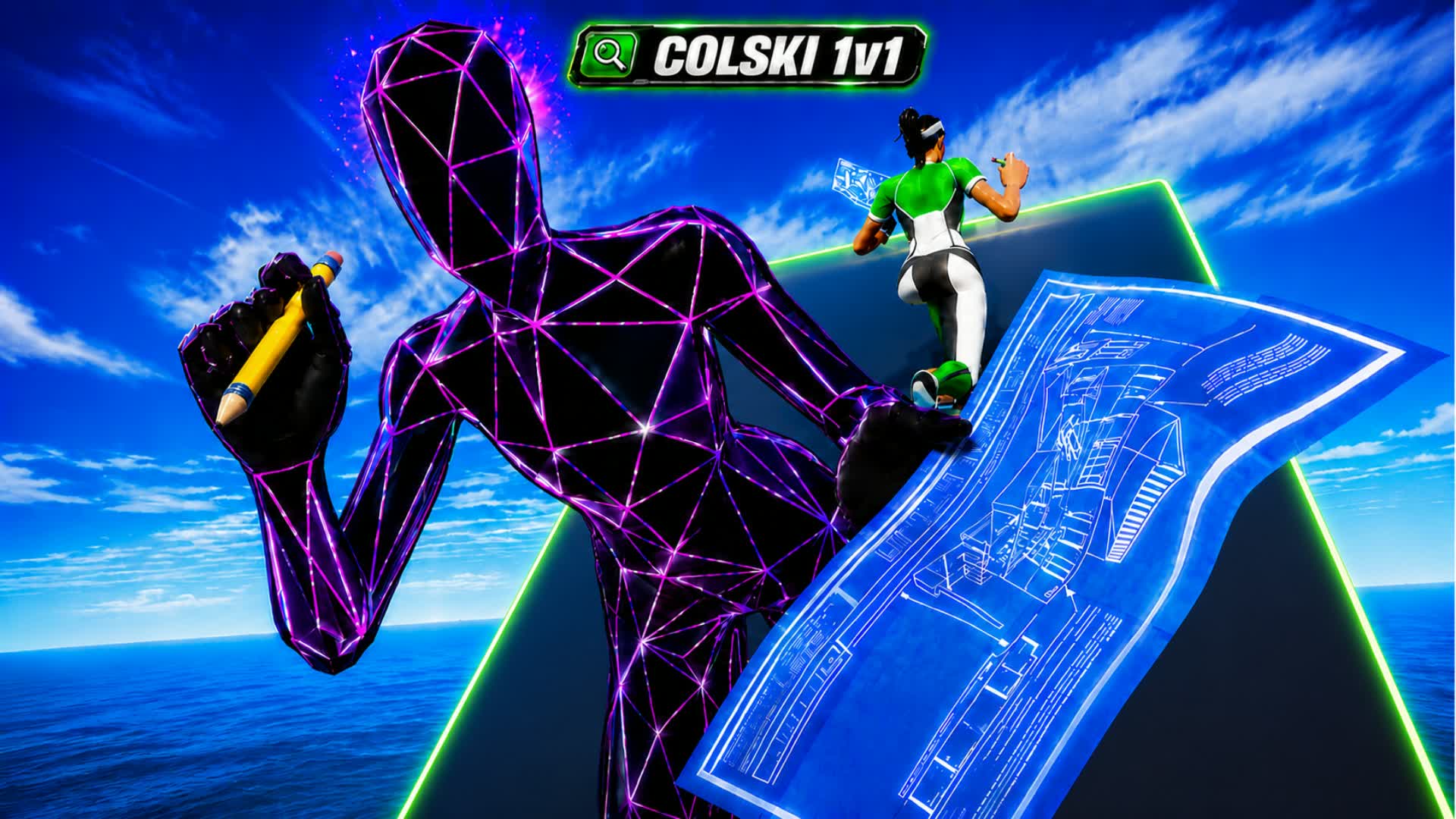 Colski 1v1 Build Fight