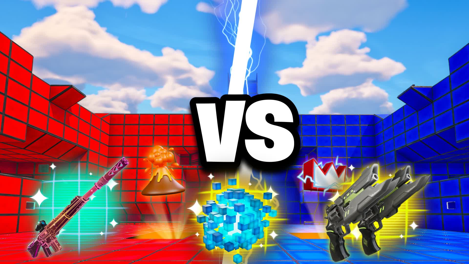 CRAZY INCREDIBLE RED VS BLUE 🔴🔵