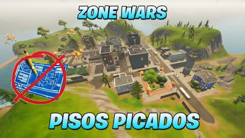 Zone Wars Chopped Floors - Zero Build