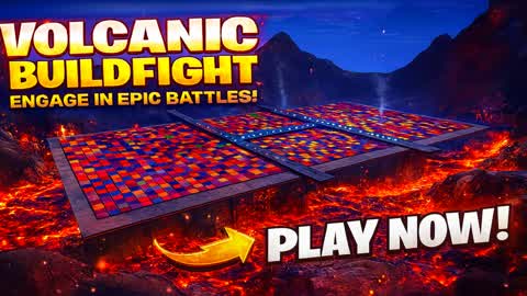 Volcano BuildFight FFA – Lava Arena