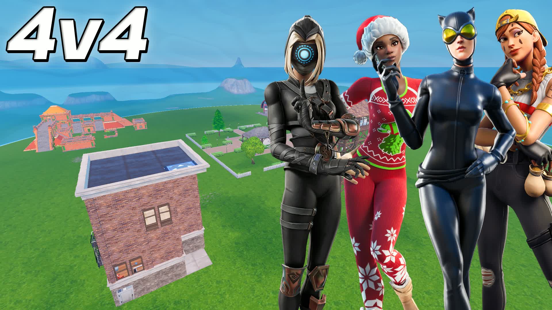 SUPER FIGHT - 4v4 سكرمز العاصفه - fortnite