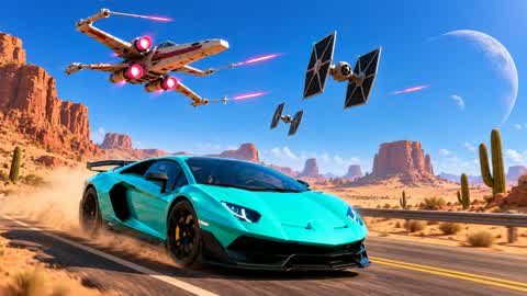 STAR WARS FUN DESERT DRIVE đď¸