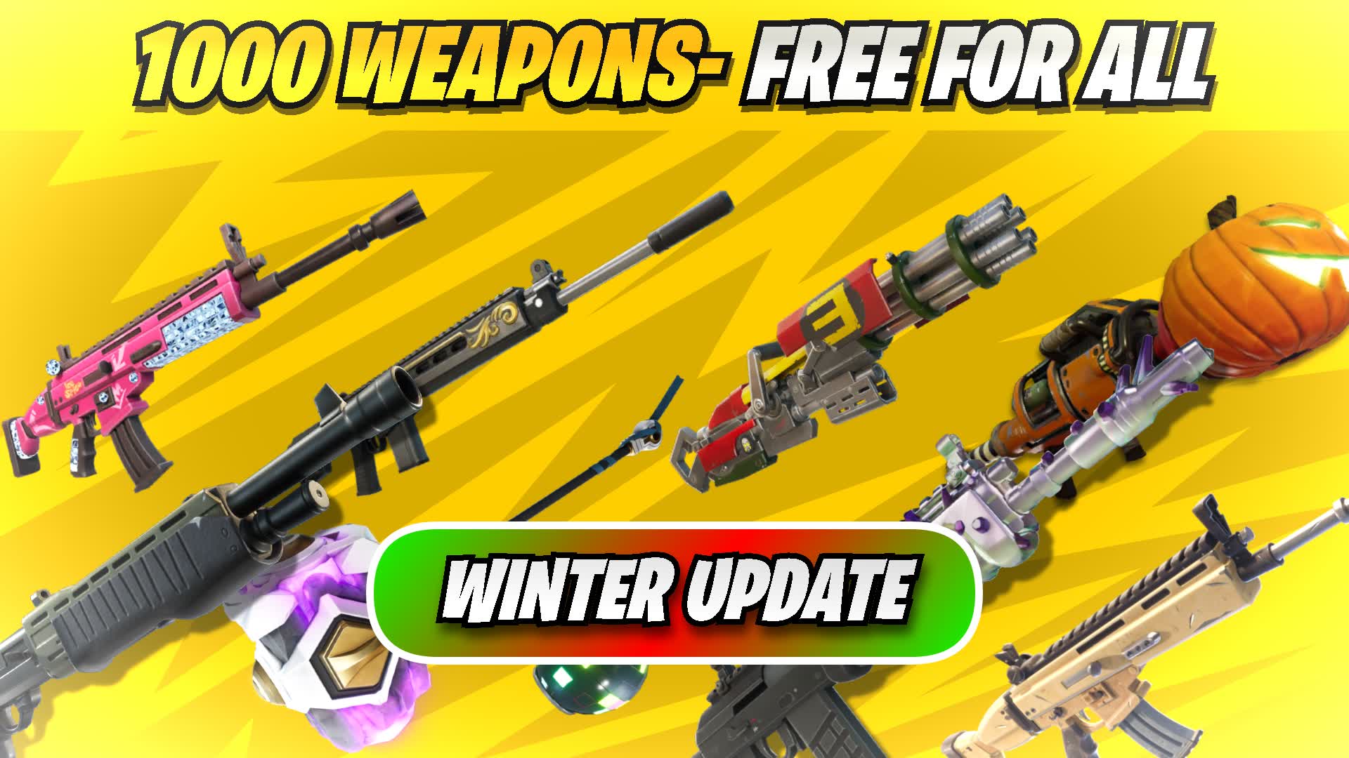 1000 WEAPONS - FREE FOR ALL