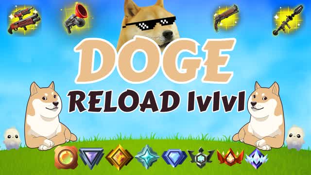DOGE 1V1V1 RELOAD🐶- FFA RANKS🆙