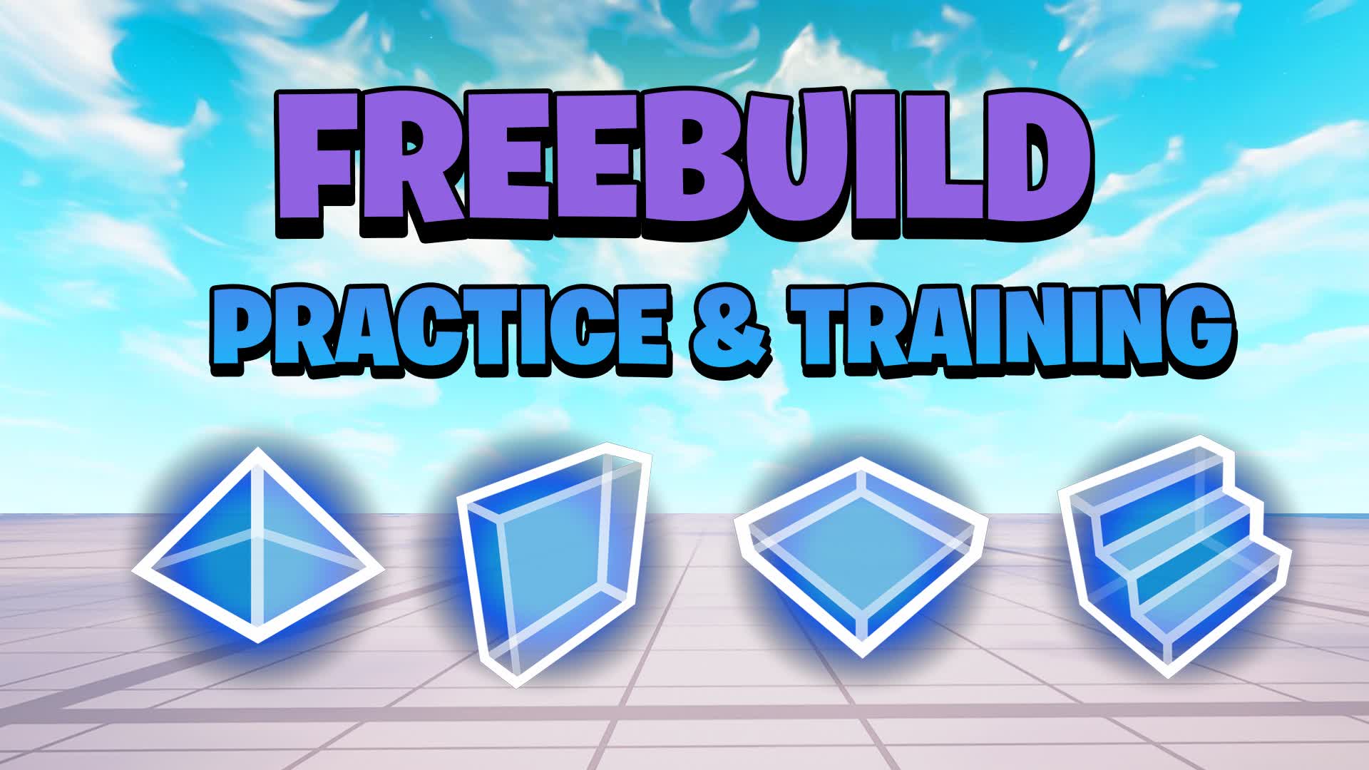 FREEBUILD PRACTICE & TRAINING — Fortnite island 3809-4336-9473 by bassotline