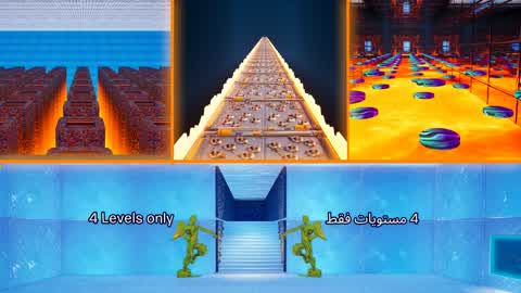 4 LEVEL DEATHRUN 🥶 impossible