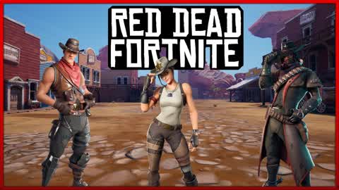 Red Dead Fortnite - Wild West map