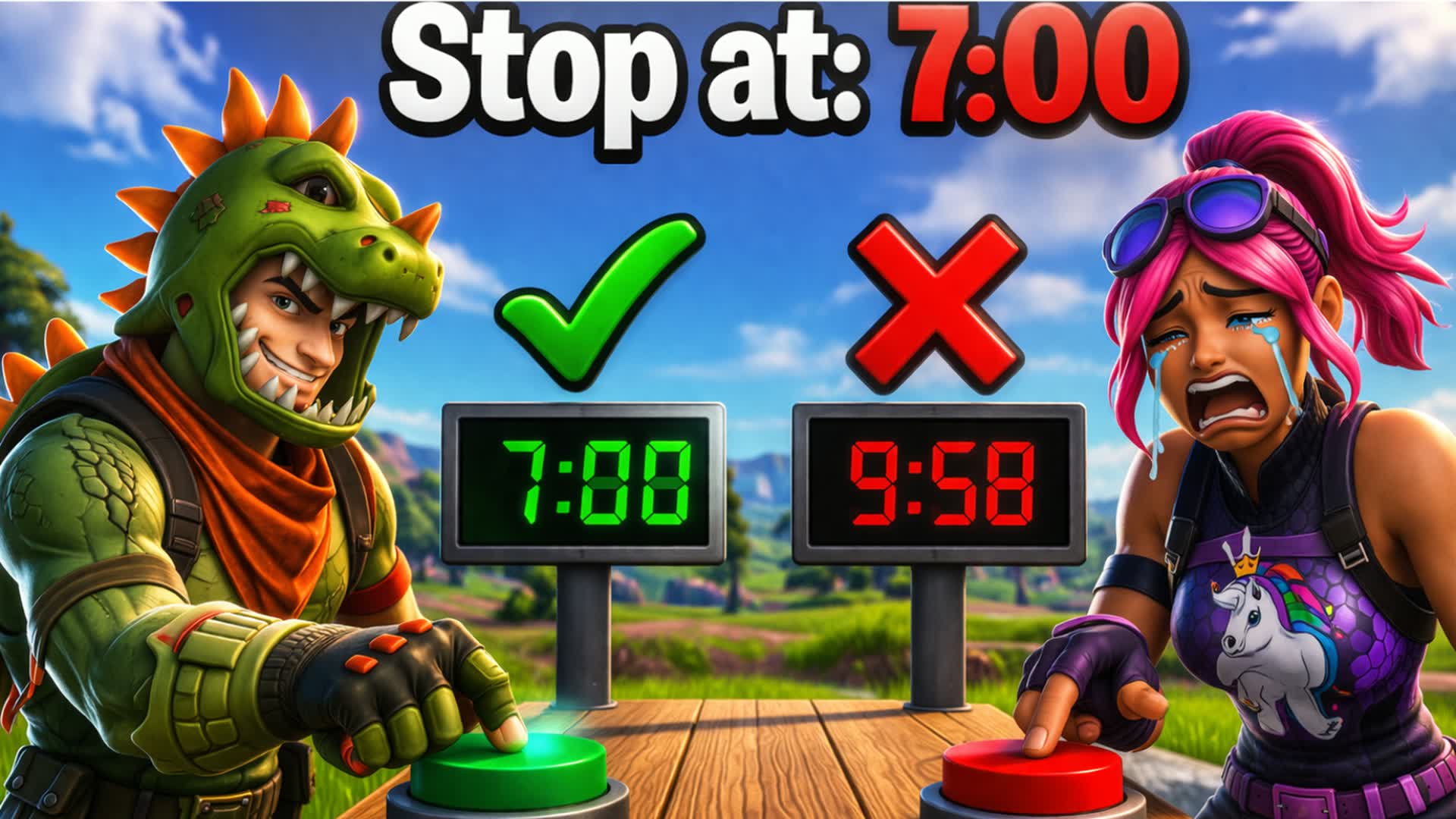 7 でタイマーを止める