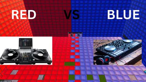Red vs blue With Cars