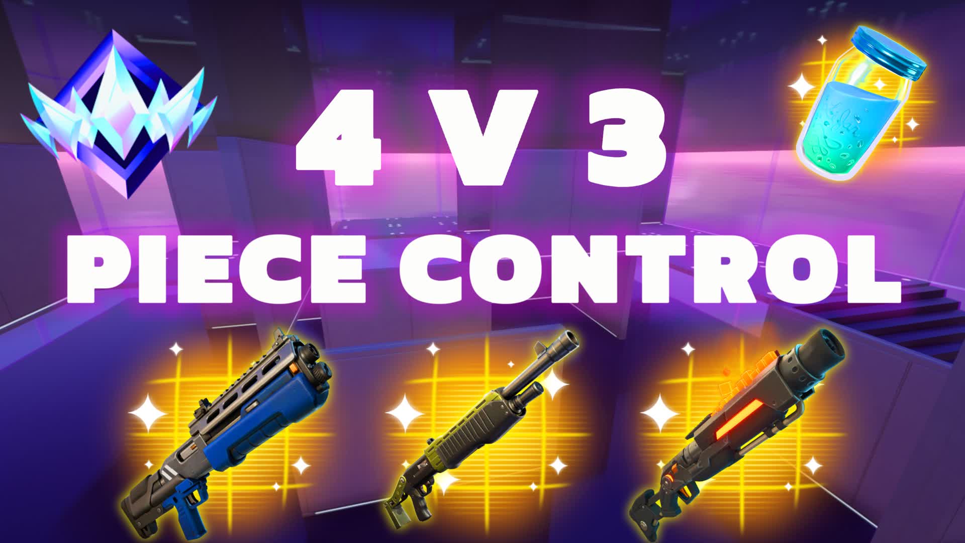 PIECE CONTROL 4V3 [3V3] [3V4] 🎯 1986-4389-3352 by rf7 - Fortnite ...