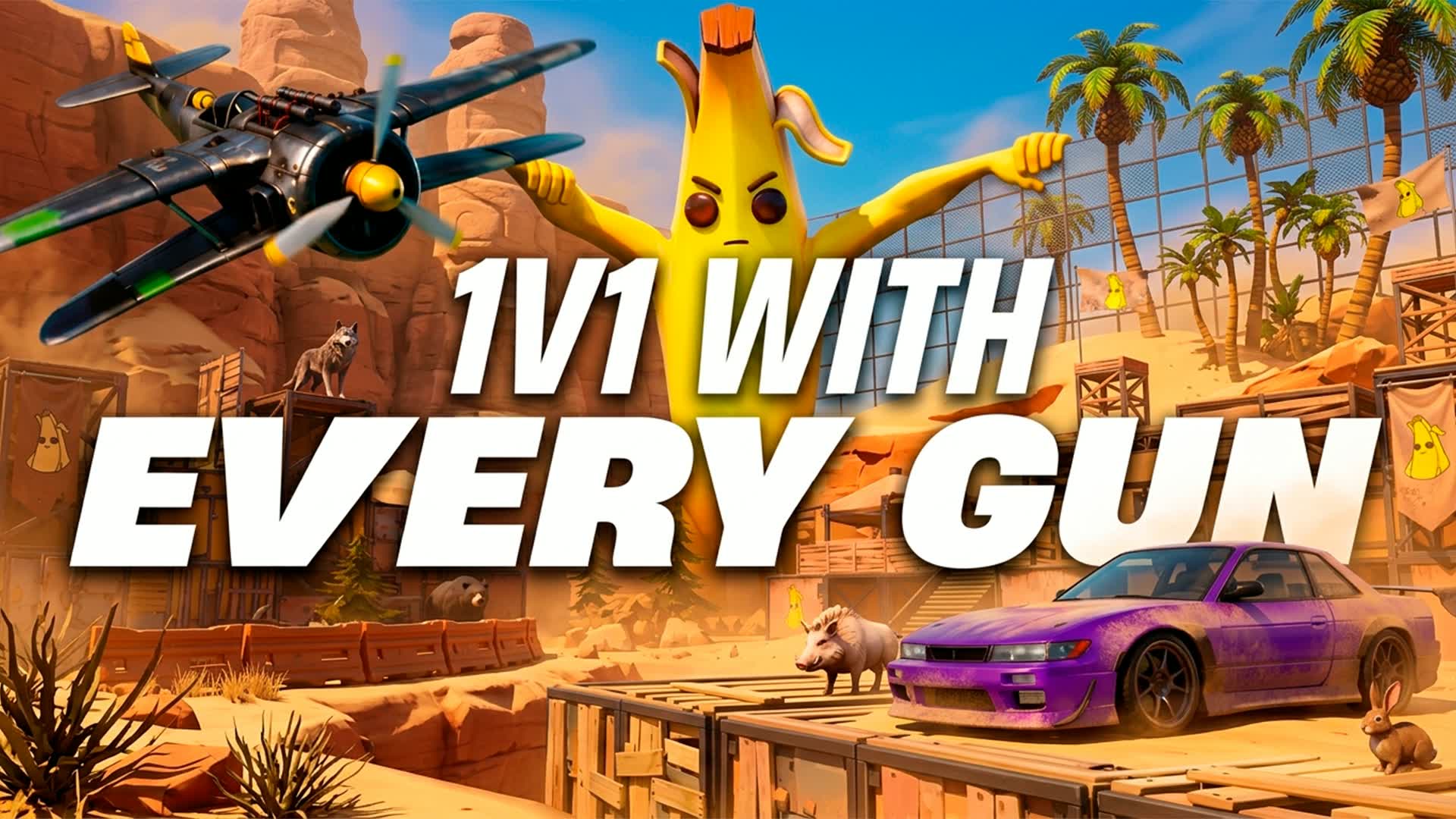 WILD LANDS 1V1V1 WITH EVERY GUN