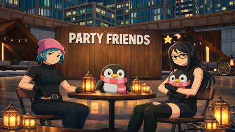 2.0 Party Friends 6110-6225-0108 by rc0 - フォートナイト