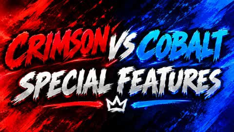CRIMSON vs COBALT 🔵🔴