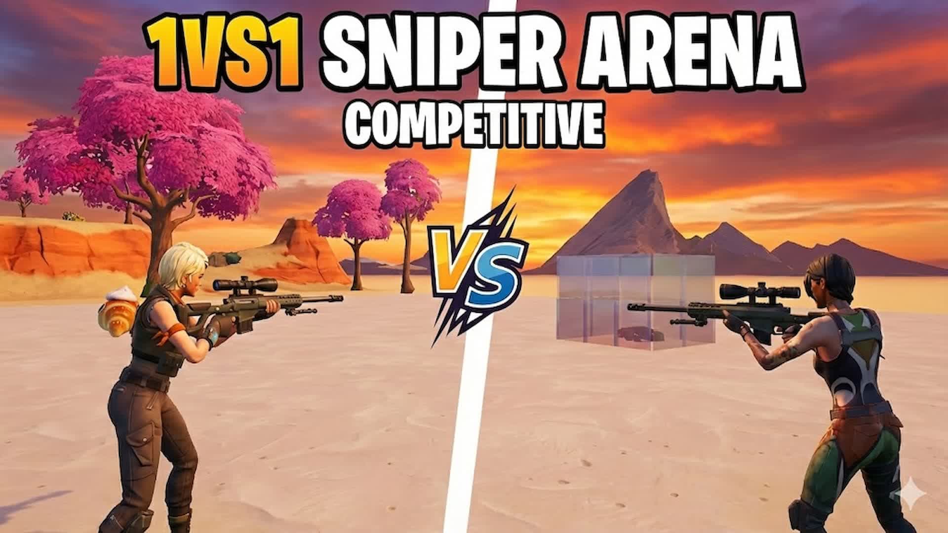 1対1 競技用スナイパーアリーナ 🔥