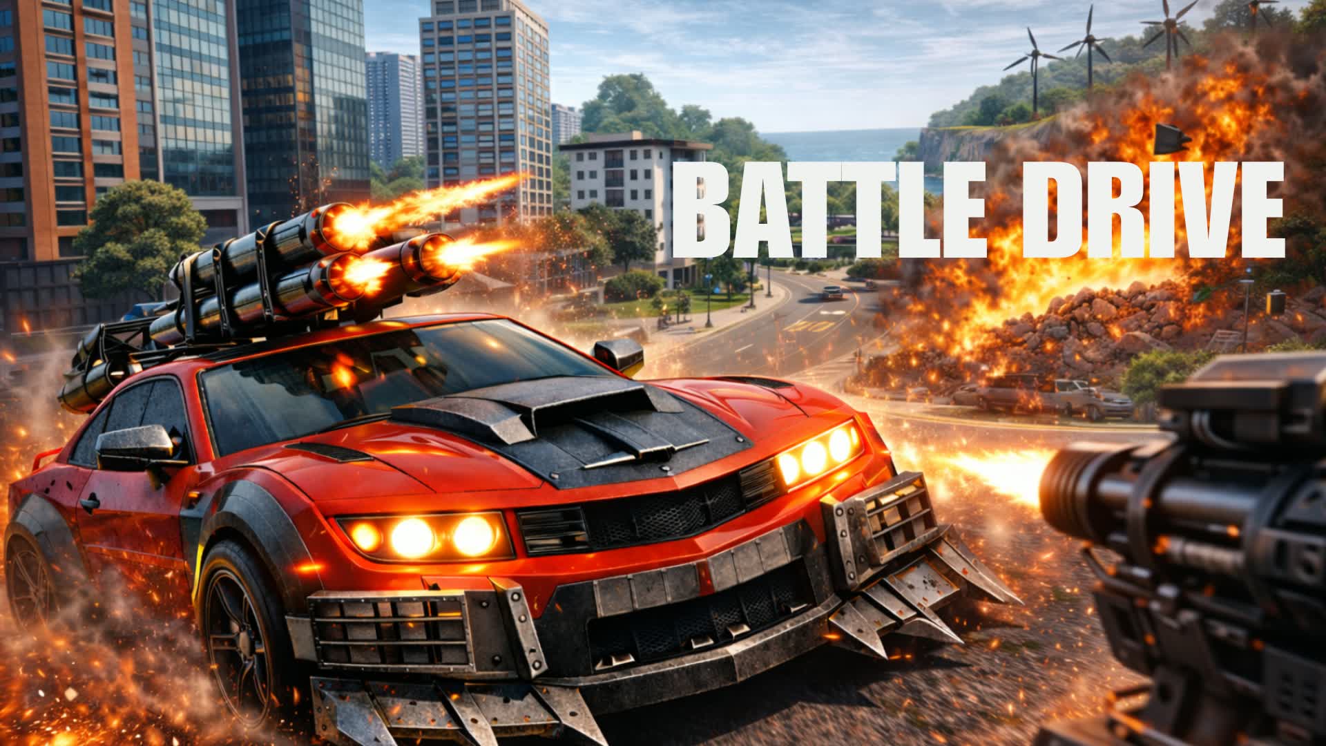 BATTLE DRIVE - fortnite