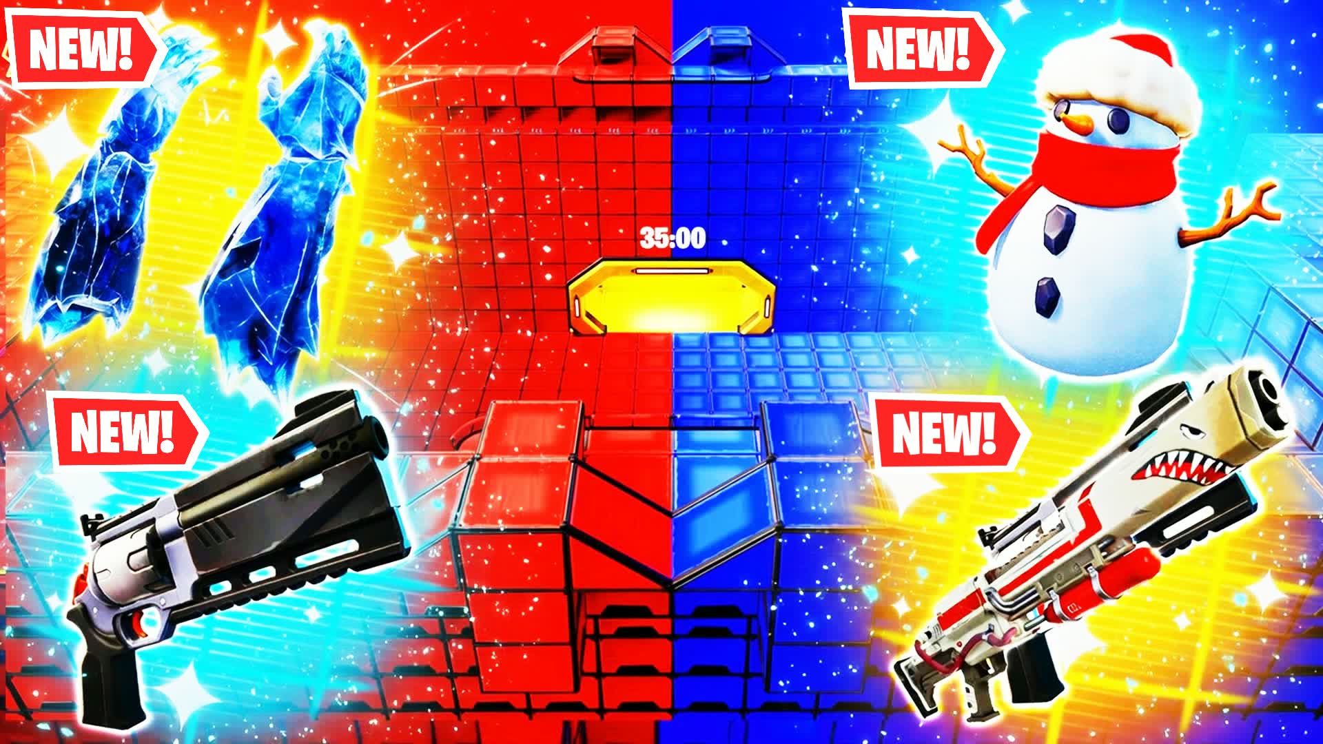 レッド VS ブルー 🔴🔵BIG