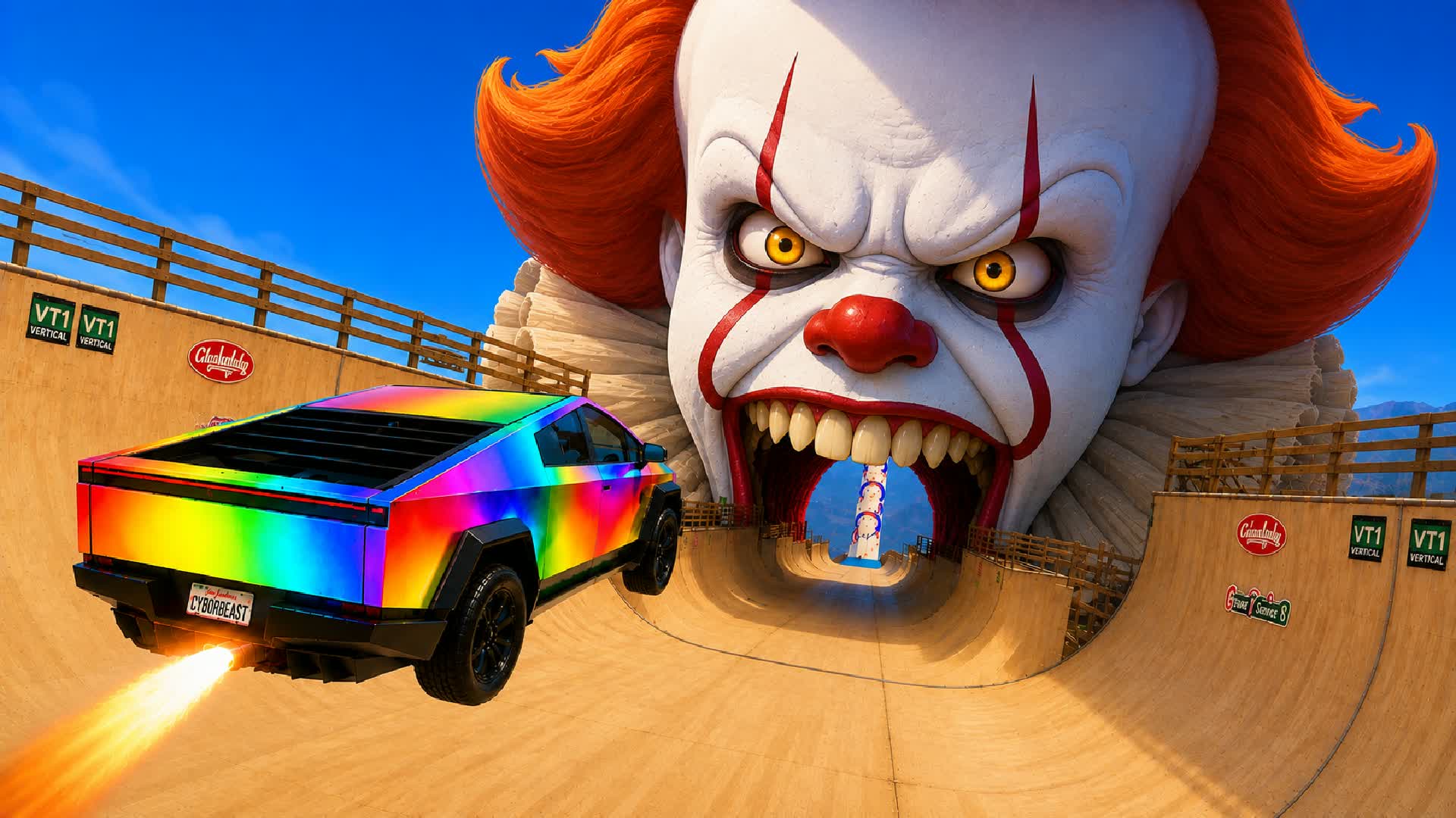 CAR GAME 🕹️ RAMP SURVIVAL