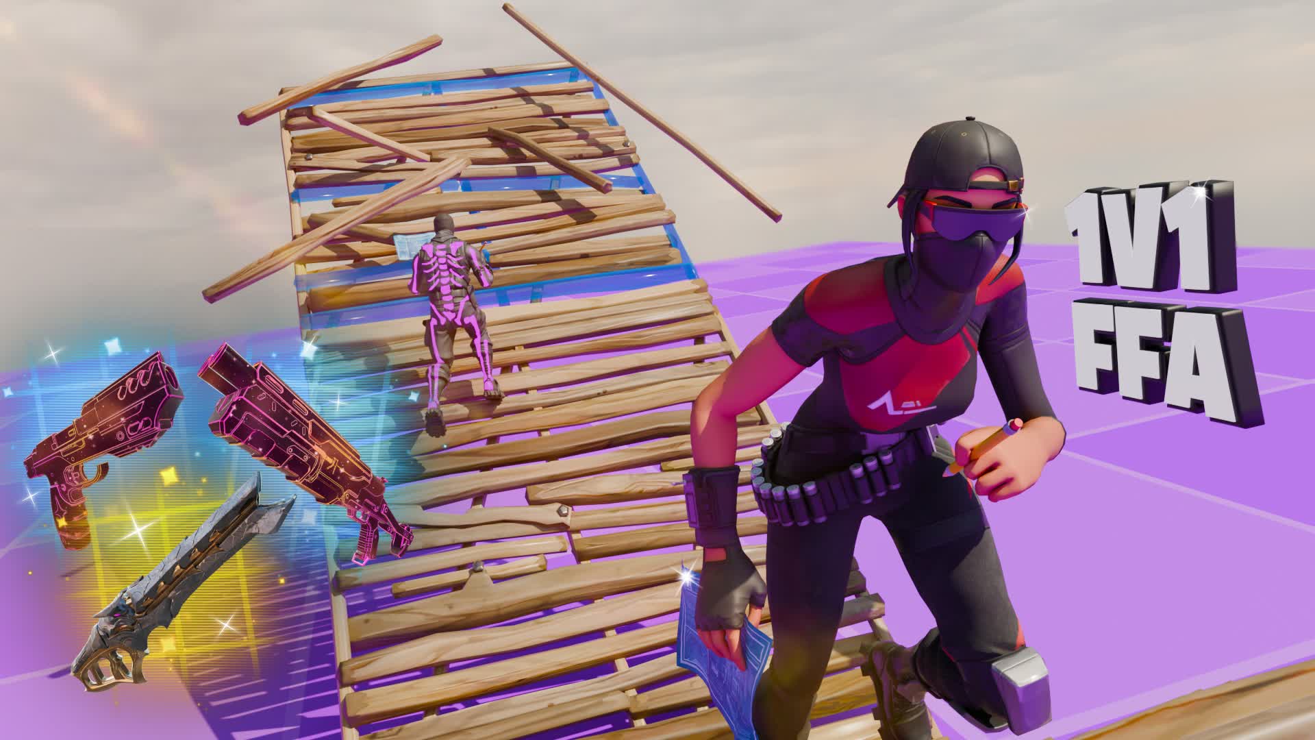 1V1 BUILD FIGHTS![FFA]