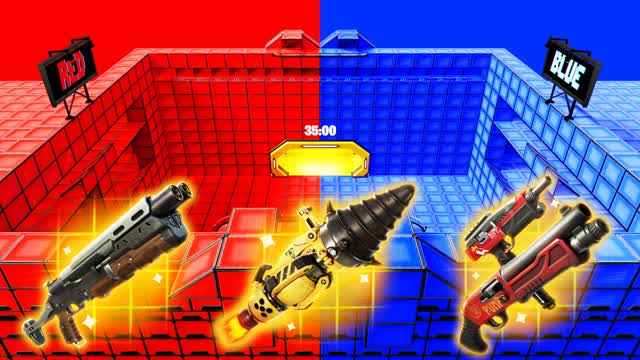 CRAZY RED VS BLUE 🔴🔵