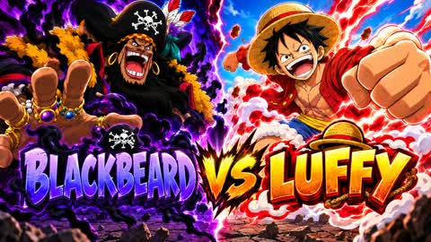 LUFFY VS BLACKBEARD RVB
